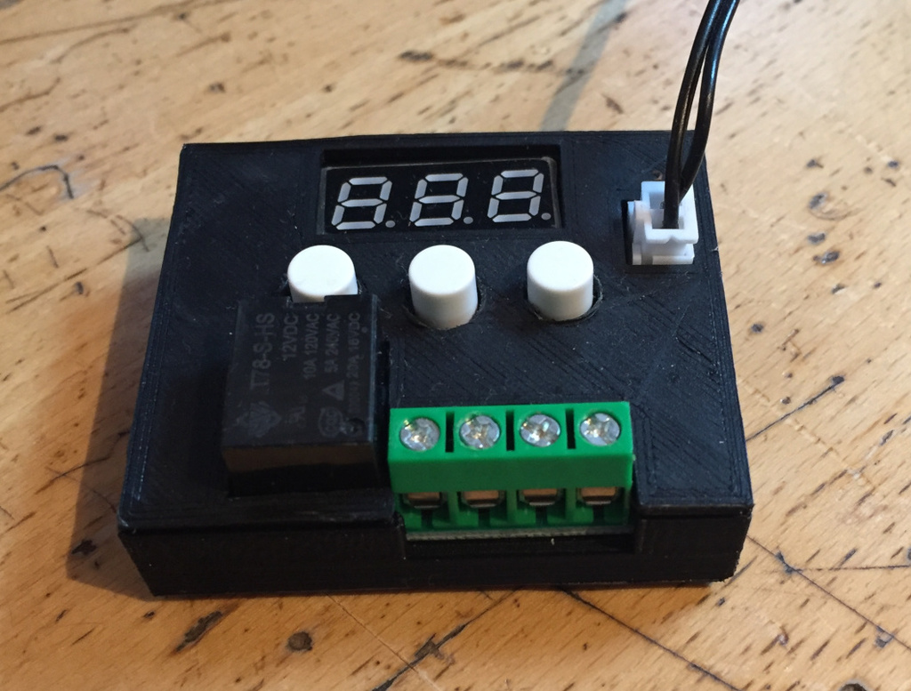W1209 12V Digital Thermostat Case