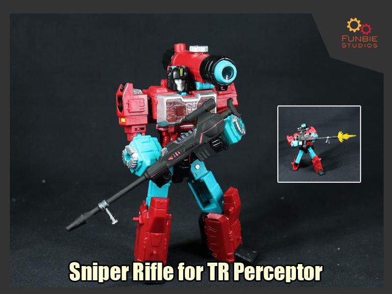 Sniper Rifle for Transformers Titans Return Perceptor
