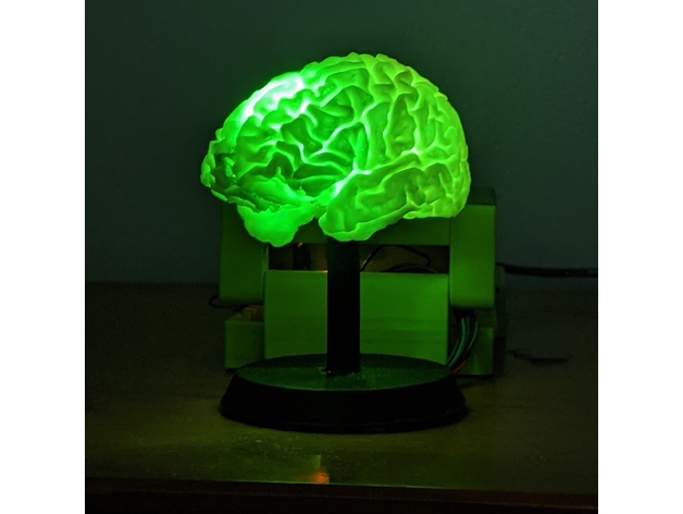 Arduino Uno Powered Rgb Led Brain Light