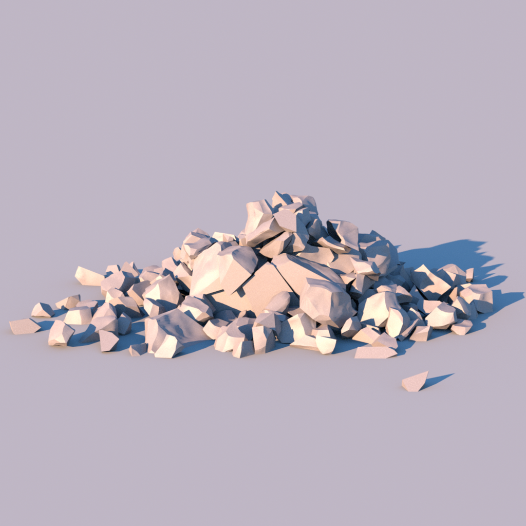 Pile of Rubble (high quality)