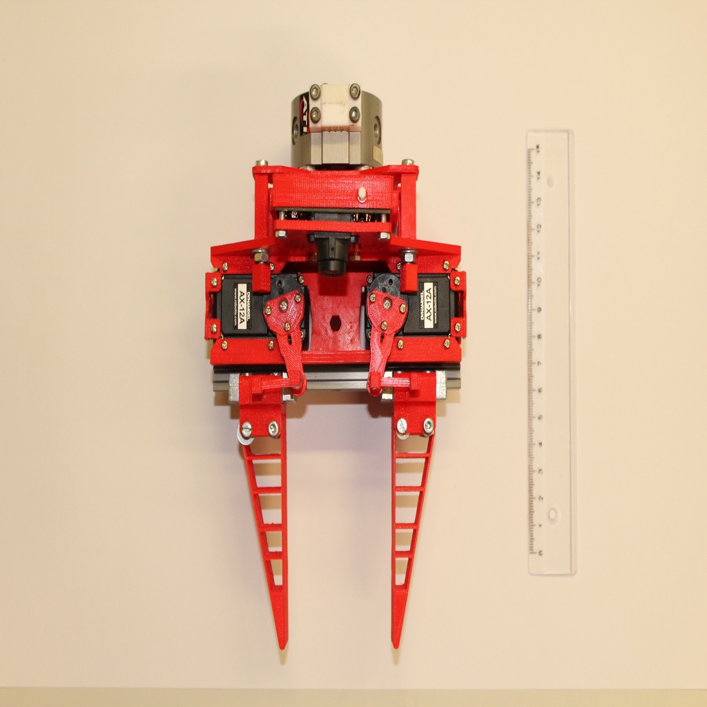 Collaborative Gripper for Robotic Arms with Dynamixel servos and Pixy Cam