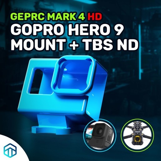 GEPRC MARK 4 HD HERO 9 MOUNT + TBS ND FILTER