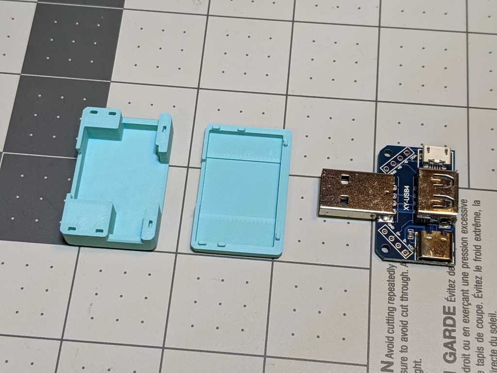 USB adapter cover (raspberry pi power blocker)