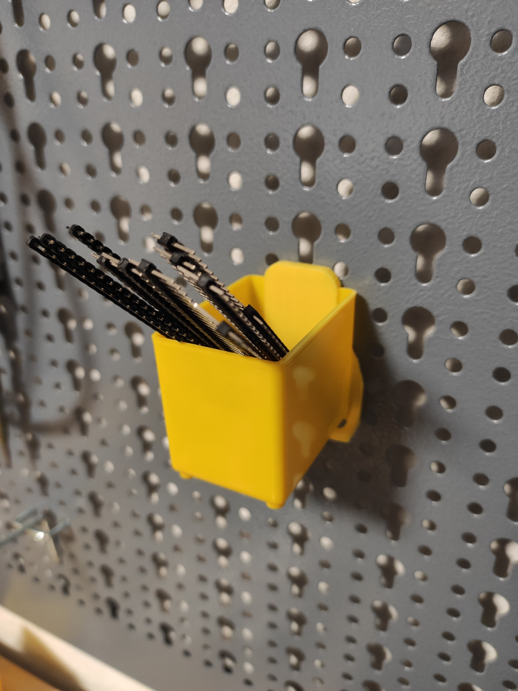 Küpper Pegboard Mounts for Stanley/Harbor Freight Organizer Boxes