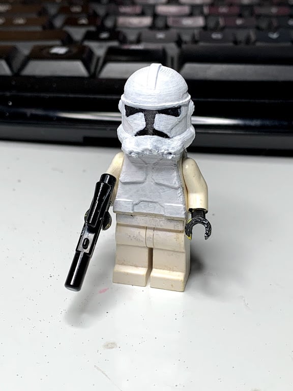 Clone Trooper Phase 2 Lego compatible Helmet