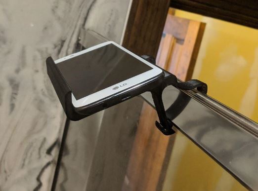 Shower Wall Hanging Phone Holder