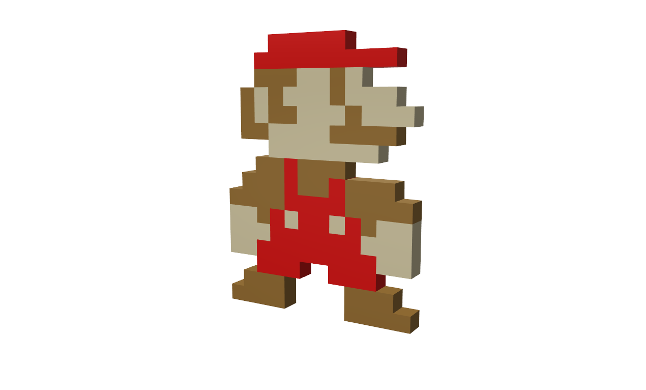 Super Mario Bros - small Super Mario/Luigi sprite