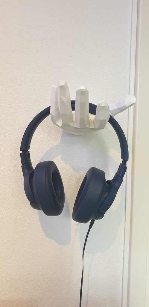 Wall Hand Headphones Holder
