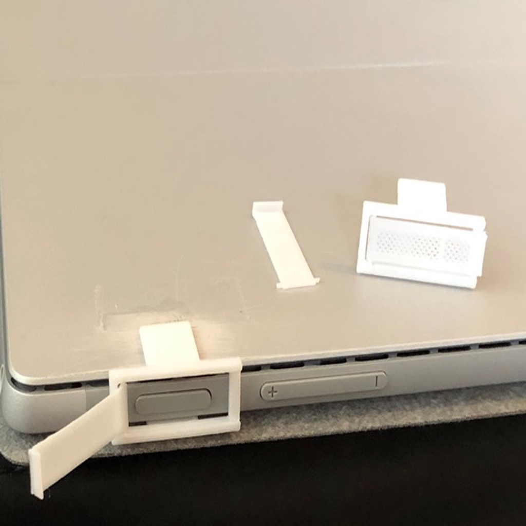 Surface Pro 6 Power Button Protection with front opening cover