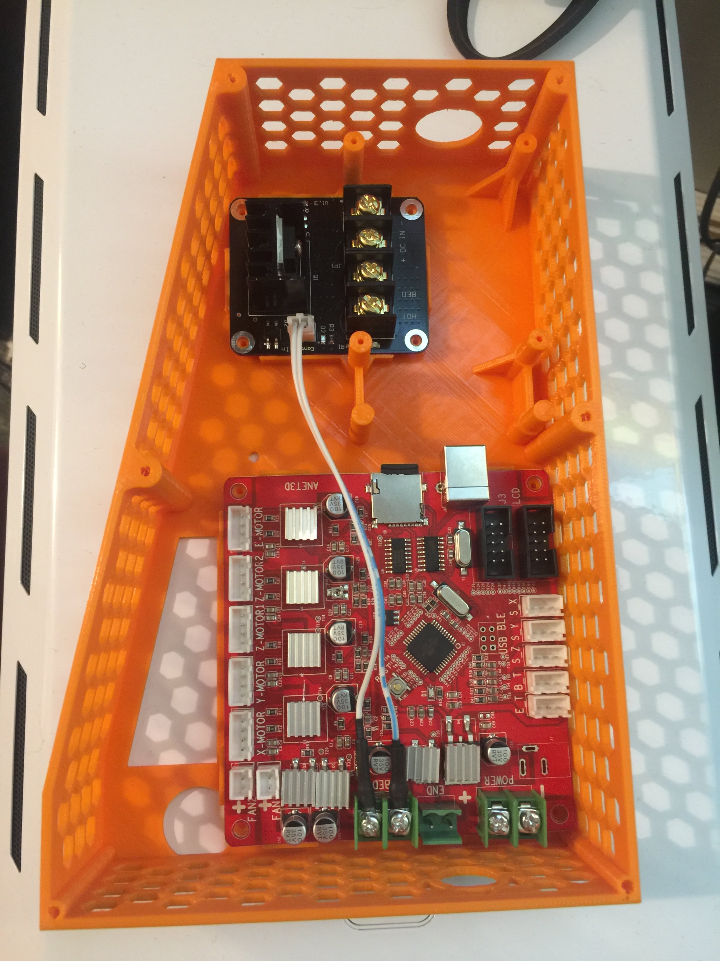 Anet A8 Electronics Case Mosfet Remix (Octopi, Mosfet + Mainboard)