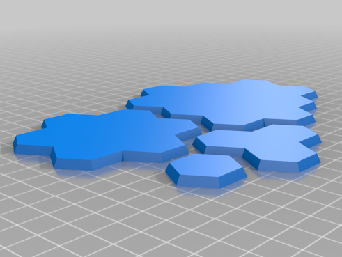 Lancer 1 Inch Beveled Bases