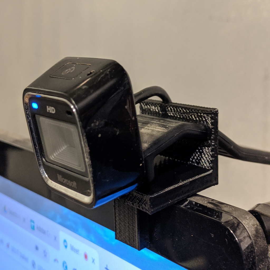 Monitor Clip for Microsoft Lifecam HD-5000 Webcam