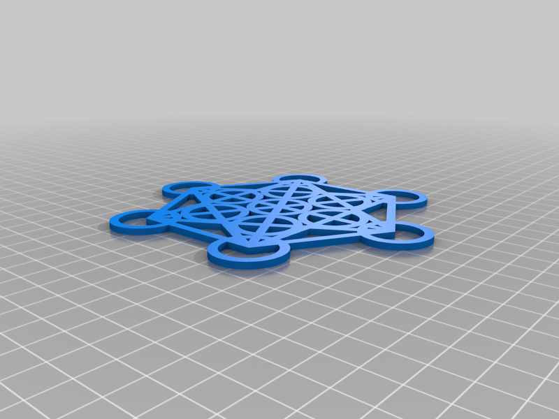 Metatron Ornament/Coaster