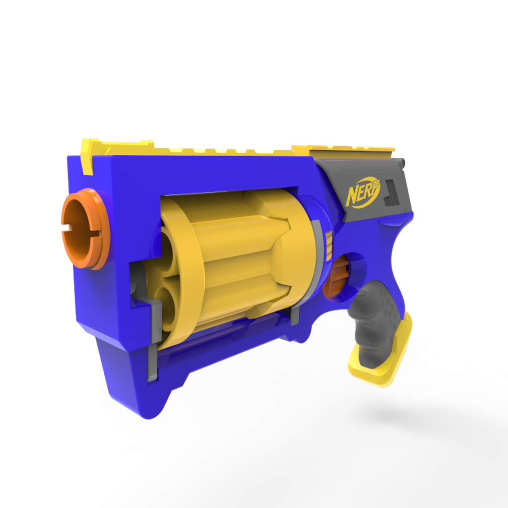 Nerf Gun Mechanism replica (not functional)