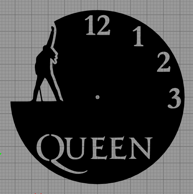 Queen Clock