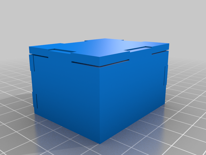 My Customized Simple parametric box generator for laser cut