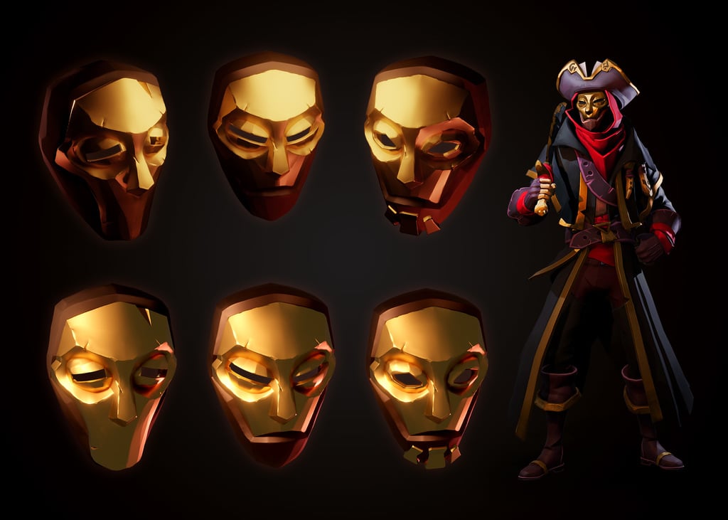 Reaper Masks - Sea of Thieves