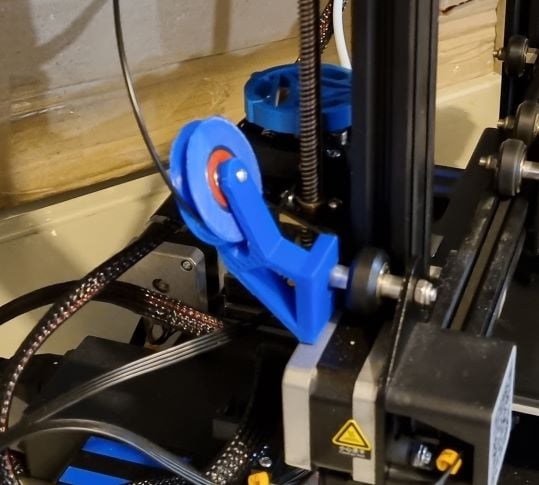 Filament roller for Ender 3 v2