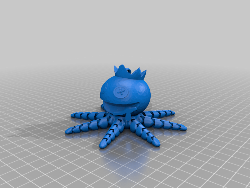 Blue Octopus 
