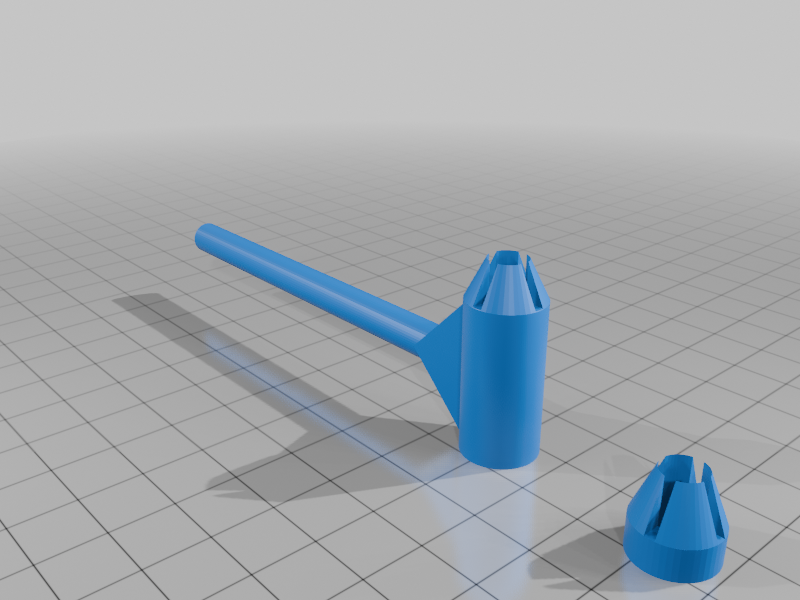 thread spool 90-degree rotator