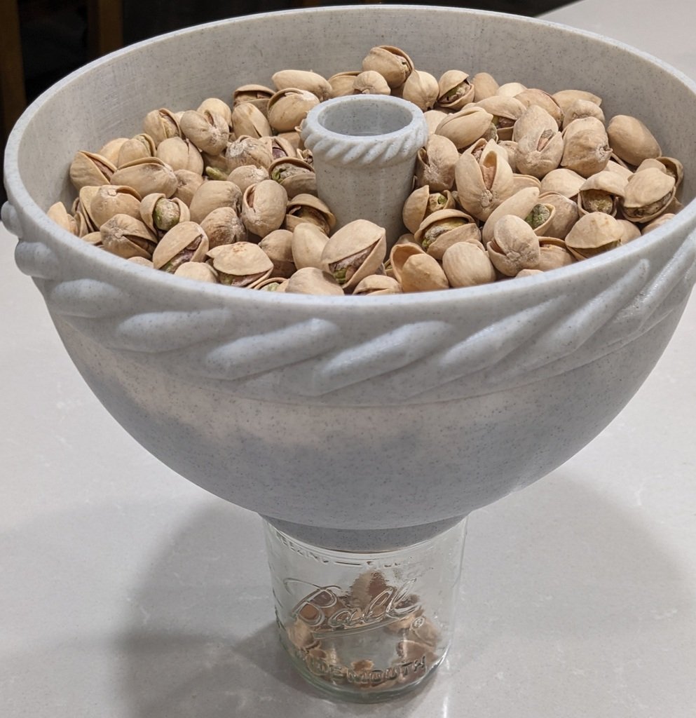Mason Jar Pistachio Bowl