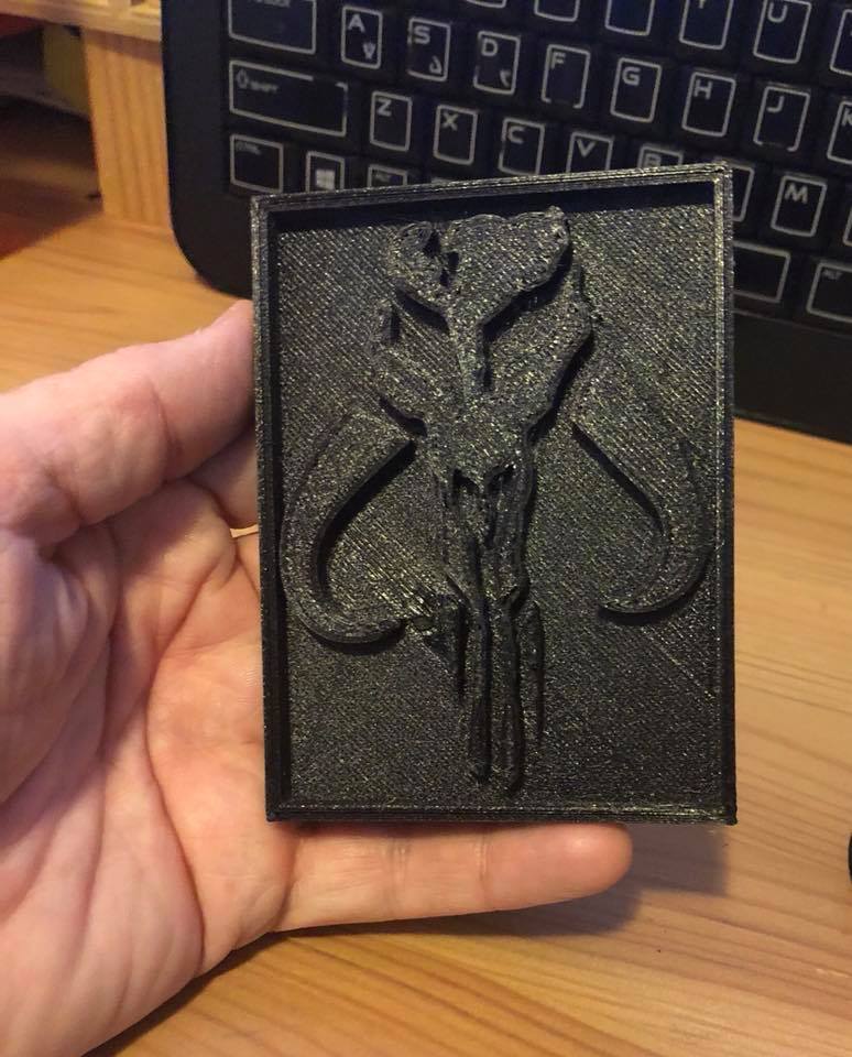 Mandalorian Plaque