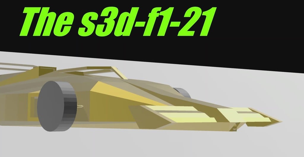 The S3D-F1-21
