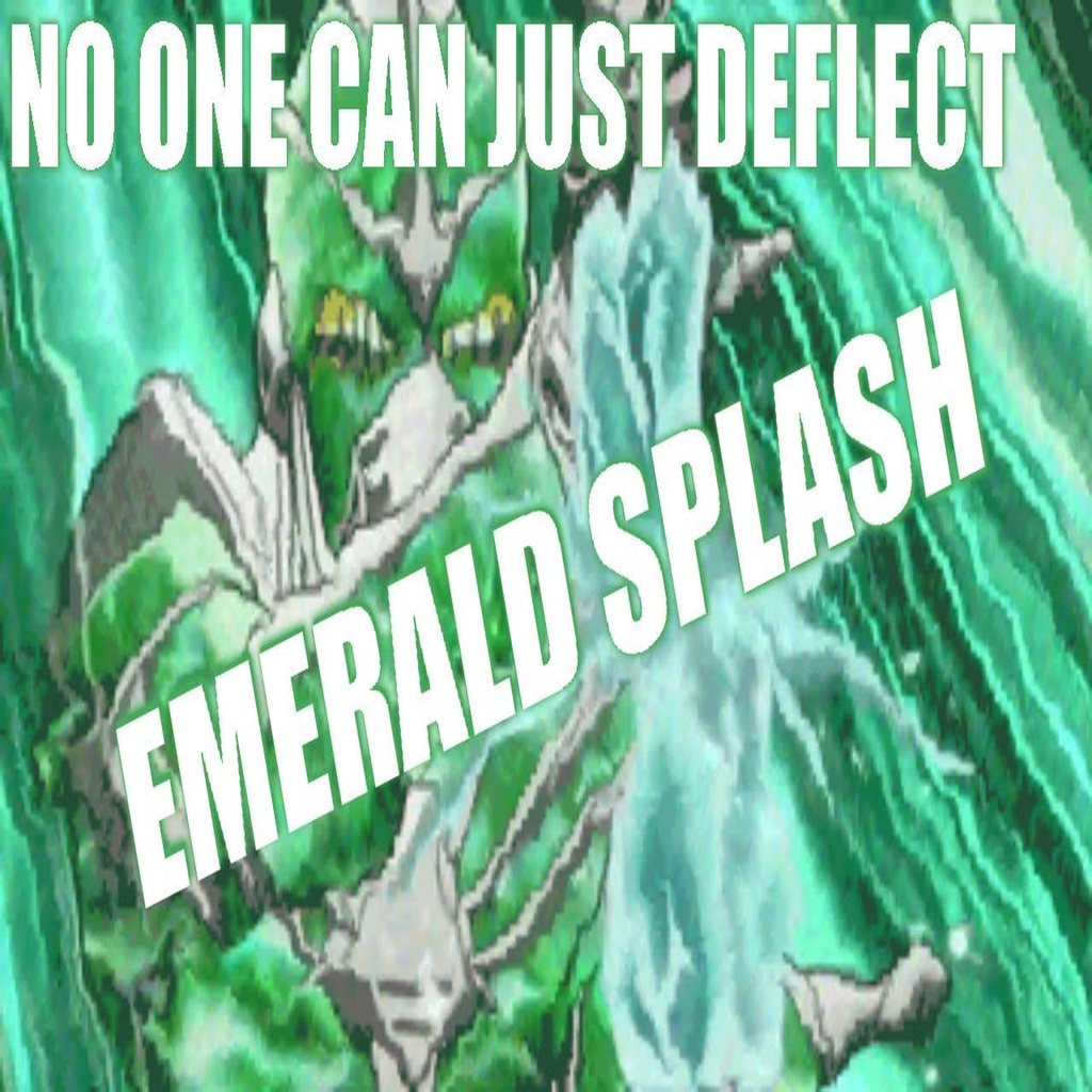 Noriaki Kakyoin's Emerald Splash