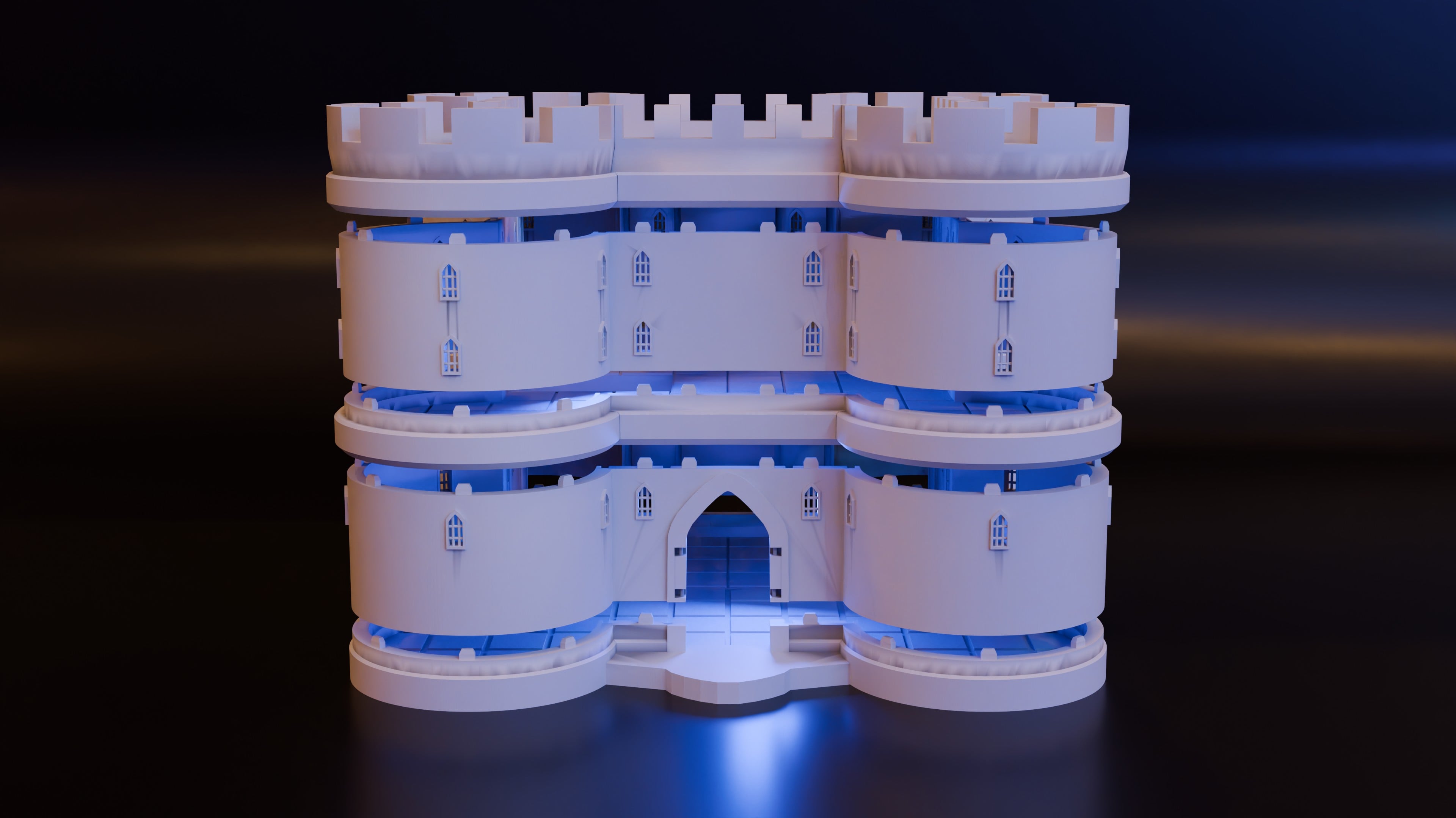 Modular Castle / Fort (DND / TTRPG)