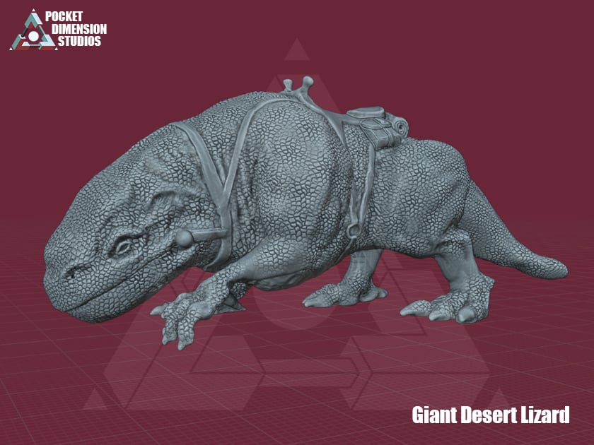 Giant Desert Lizard