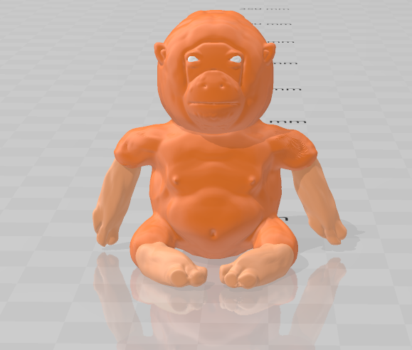 Orangutan-man Mini Figure 1 Alp555 Mini figures