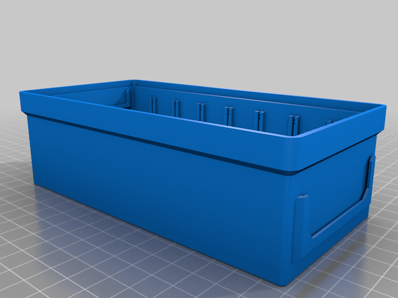 Stackable boxes with labels (some labels included)