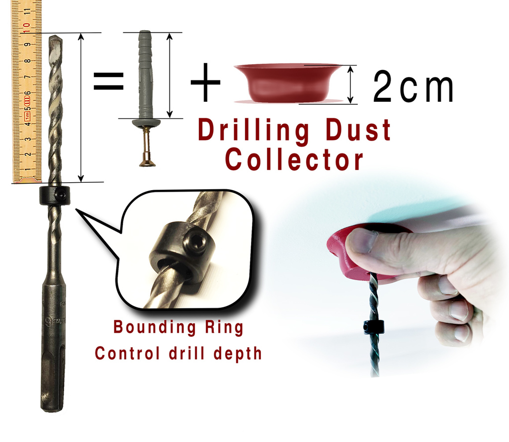 Drilling Dust Collector and Guide