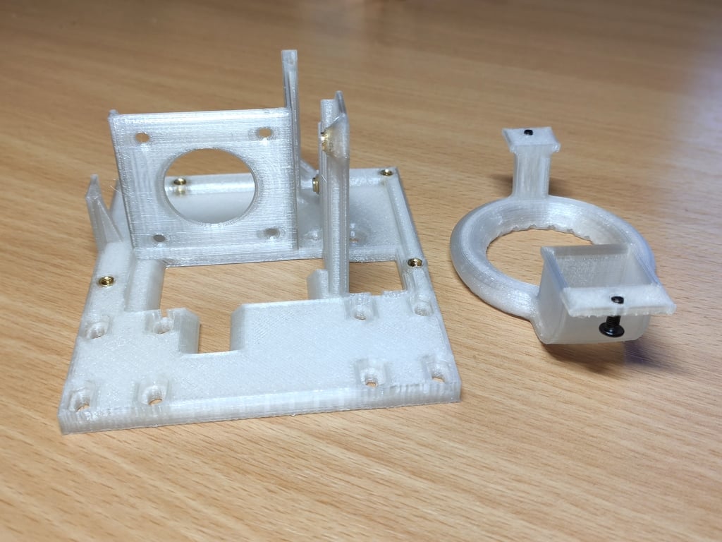 Titan Aero extruder base for Anycubic 4Max Pro