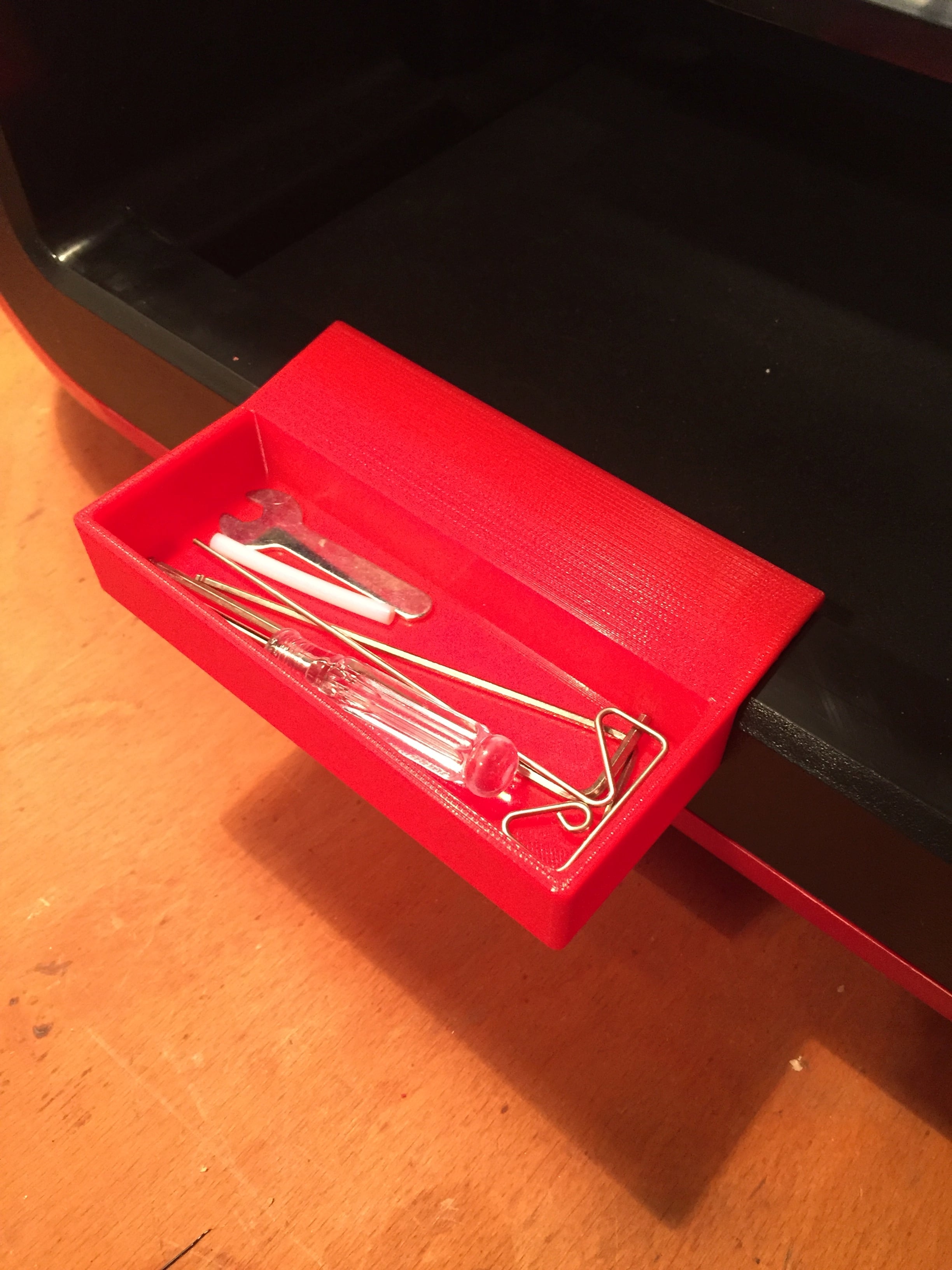 Tool shelf for Flashforge Finder