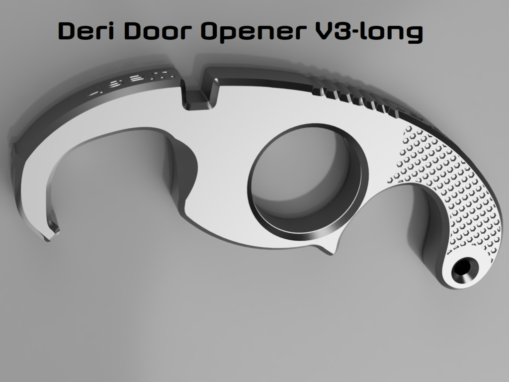 Ergonomic "Deri" Door Opener / grabber - Covid-19 / Corona