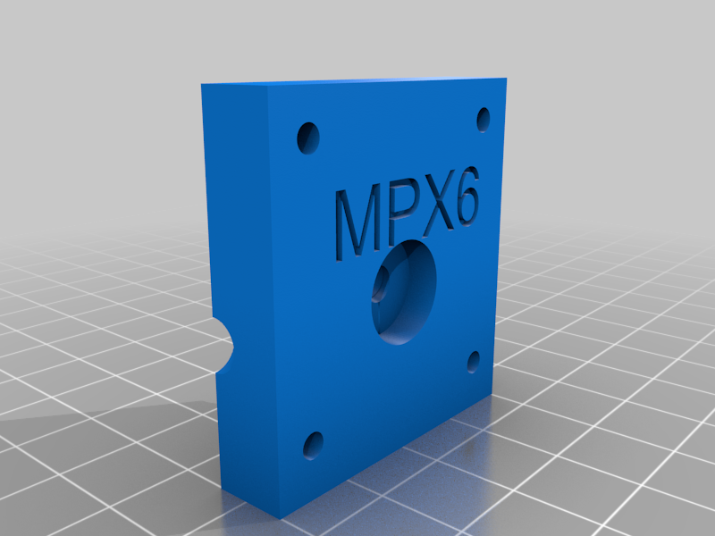 MPX6 Hot glue mold