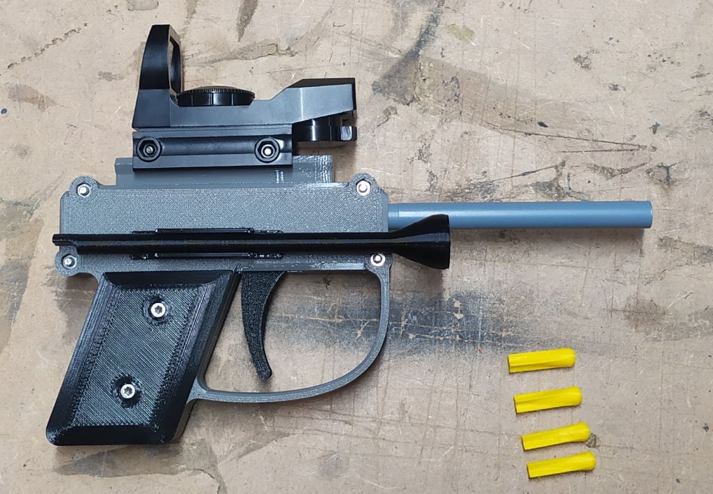 Toy gun / Federpistole