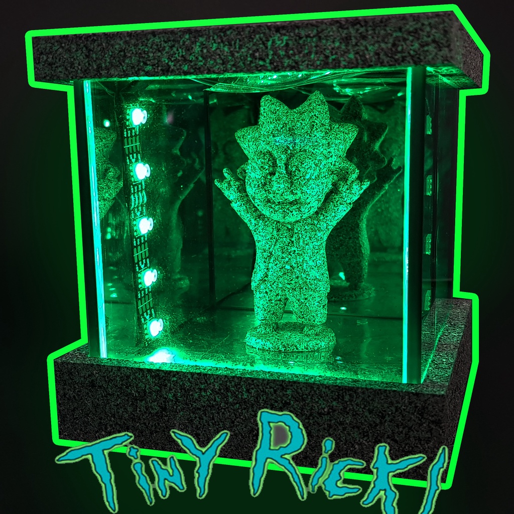Tiny rick RGB lamp 
