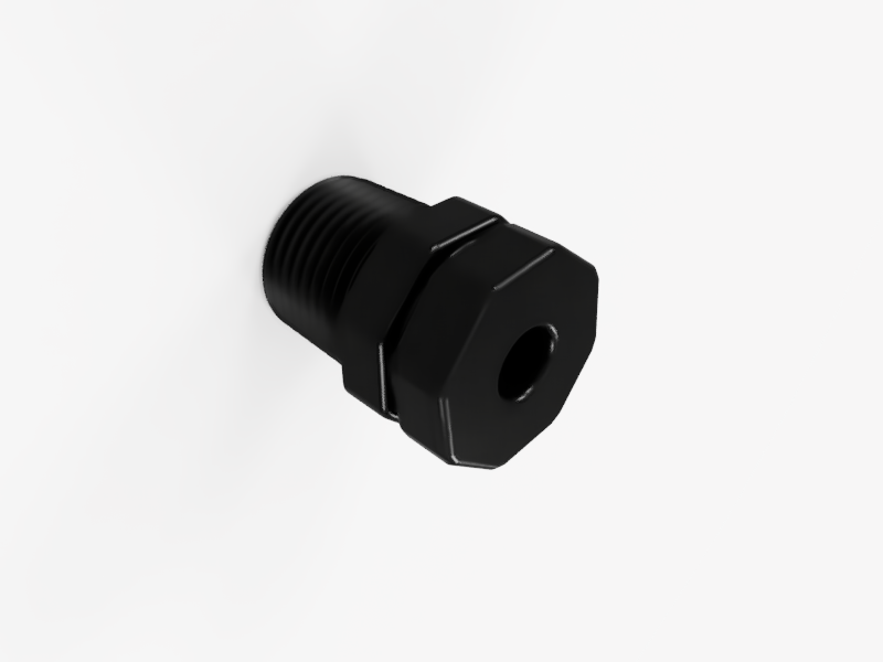 1/2" MPT x 1/4" Drip Line or Emitter Tubing