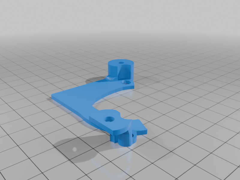 Space pi 5015 blower fan adapter