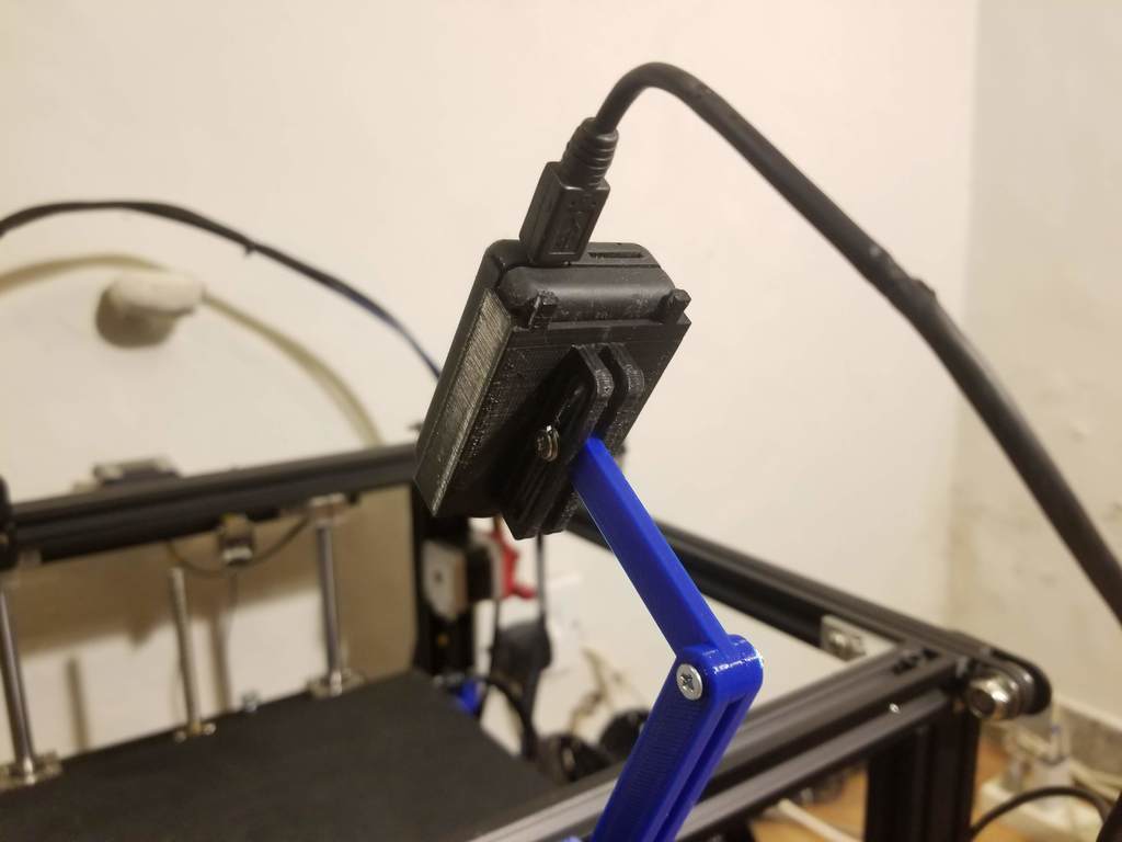 Mobius camera arm mount for 20mm v-slot extrusion