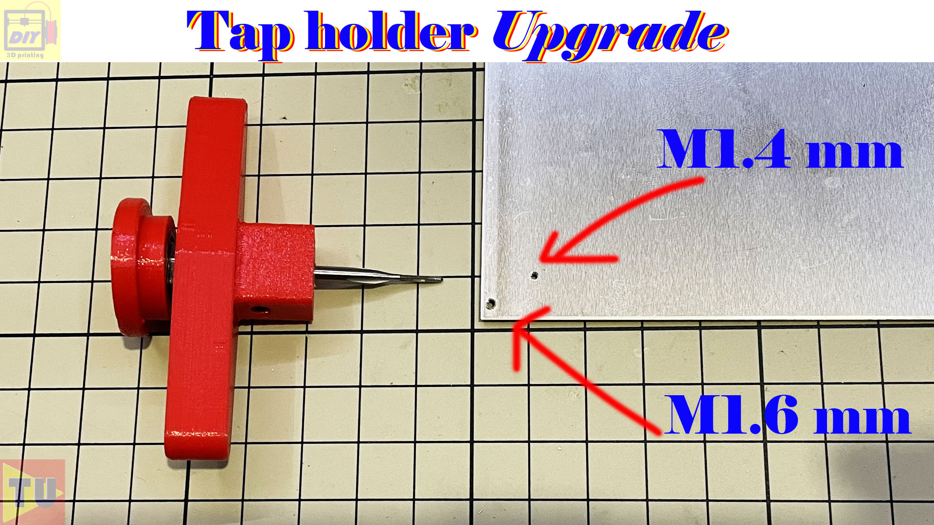 Tap holder upgraded version