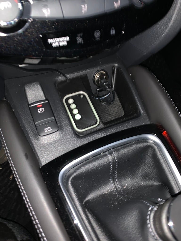 Porta Oggetti con illuminazione telecomando universale iMove per Nissan Qashqai 2019