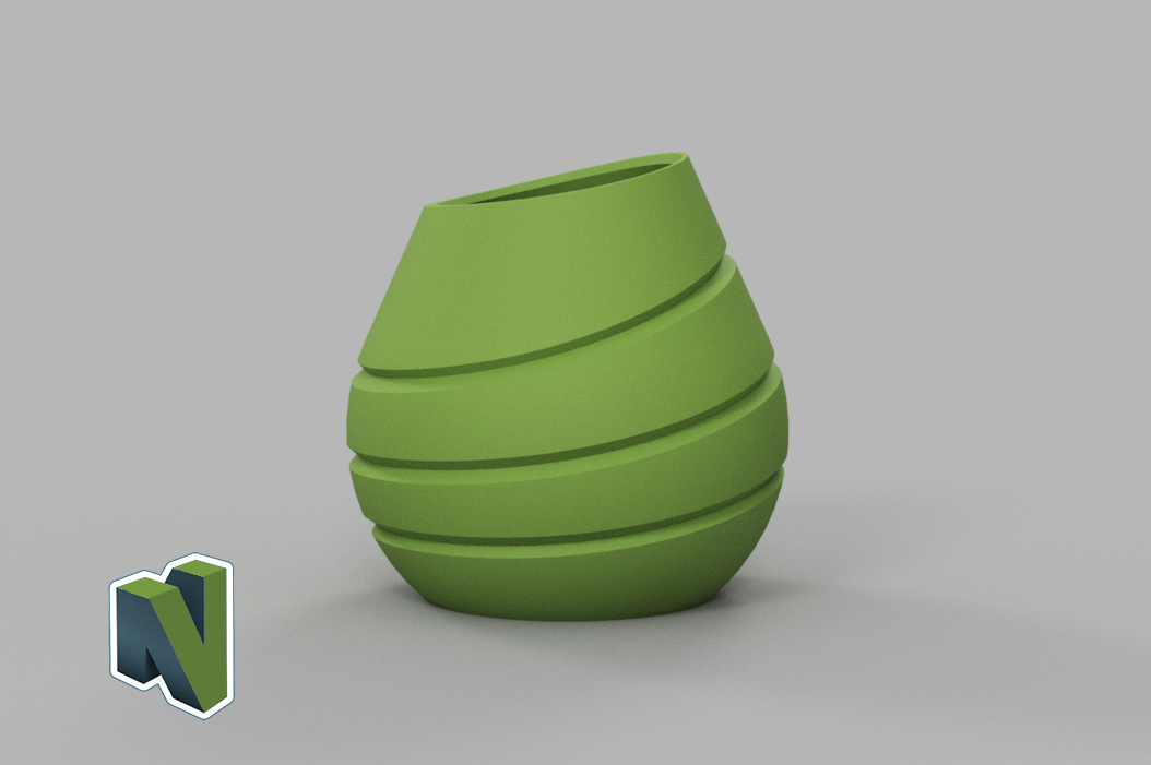 drop vase split vase