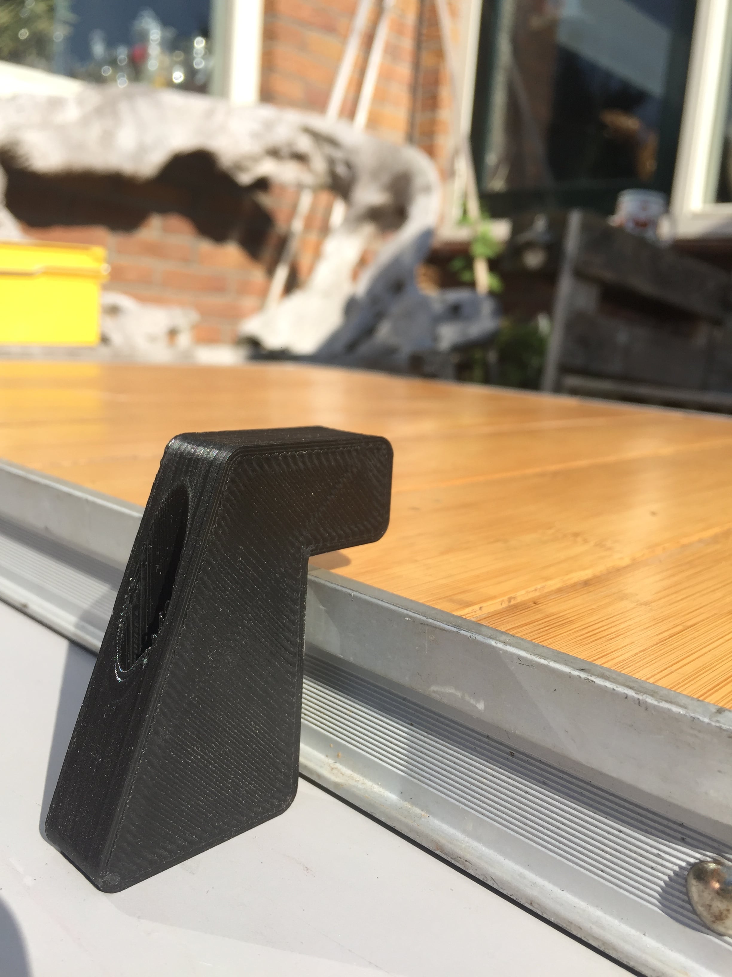 Bracket for VW Westfalia camper table upsidedown storage