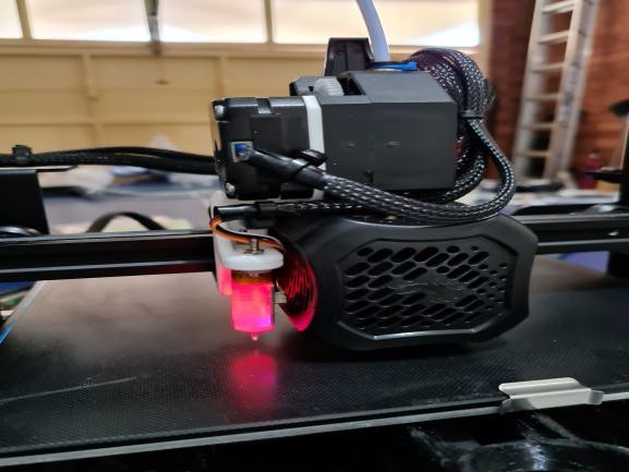 Ender 3 V2 BMG Direct Drive with Bl-touch mount