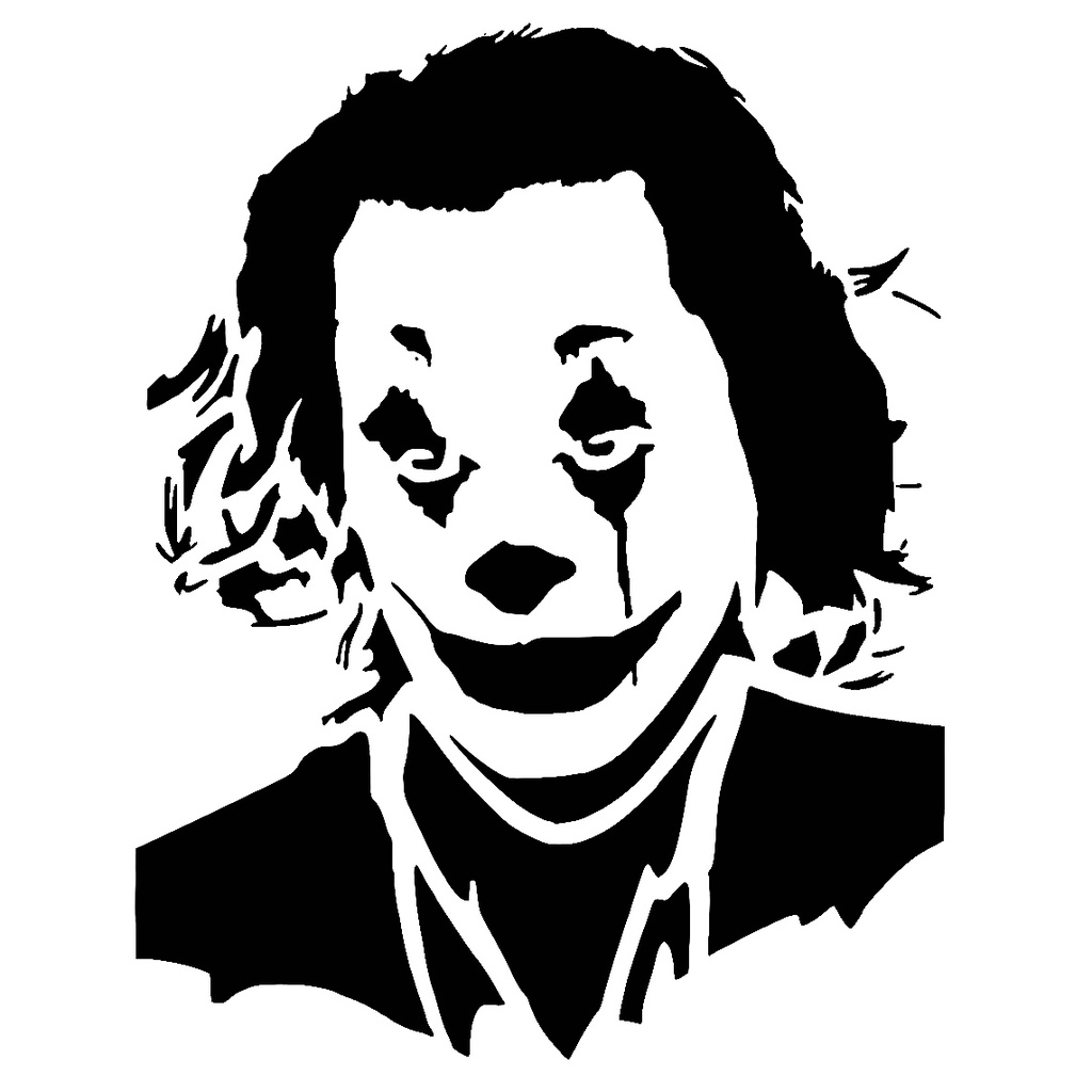 The joker stencil 4