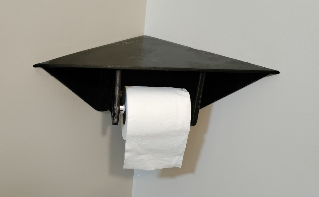 Corner Toilet Paper Dispenser