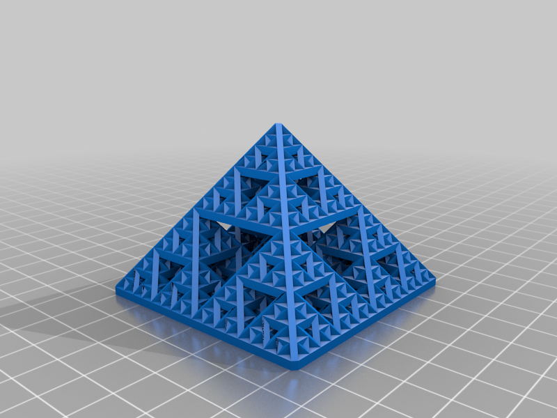 My Customized Sierpinski pyramid